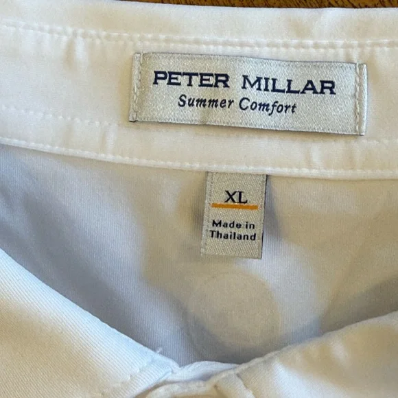 PETER MILLAR men’s Crown Sport Solid Performance Jersey Polo Polos